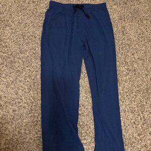 Bamboo Cool Sweatpants Men's Medium Navy Blue Pull On Pockets Drawstring Viscose